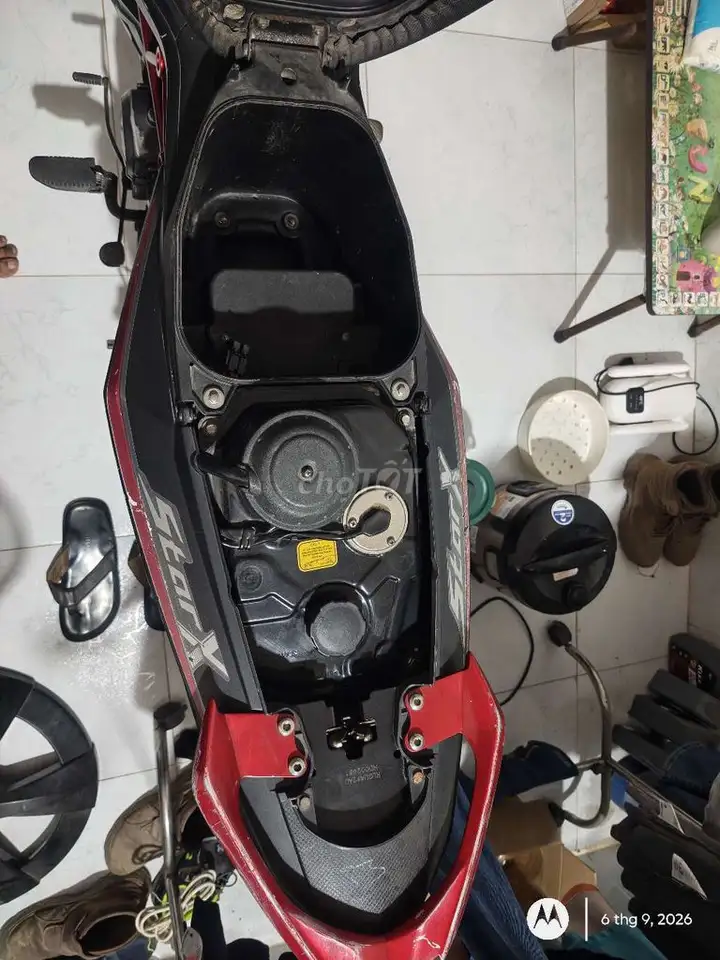 SYM StarX 125 Черно-красный 125cc Экономичный
