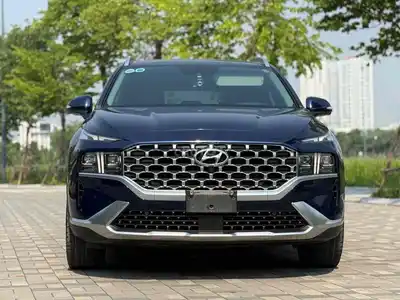 Hyundai Santafe 2023 бензин зелёный 65000 км
