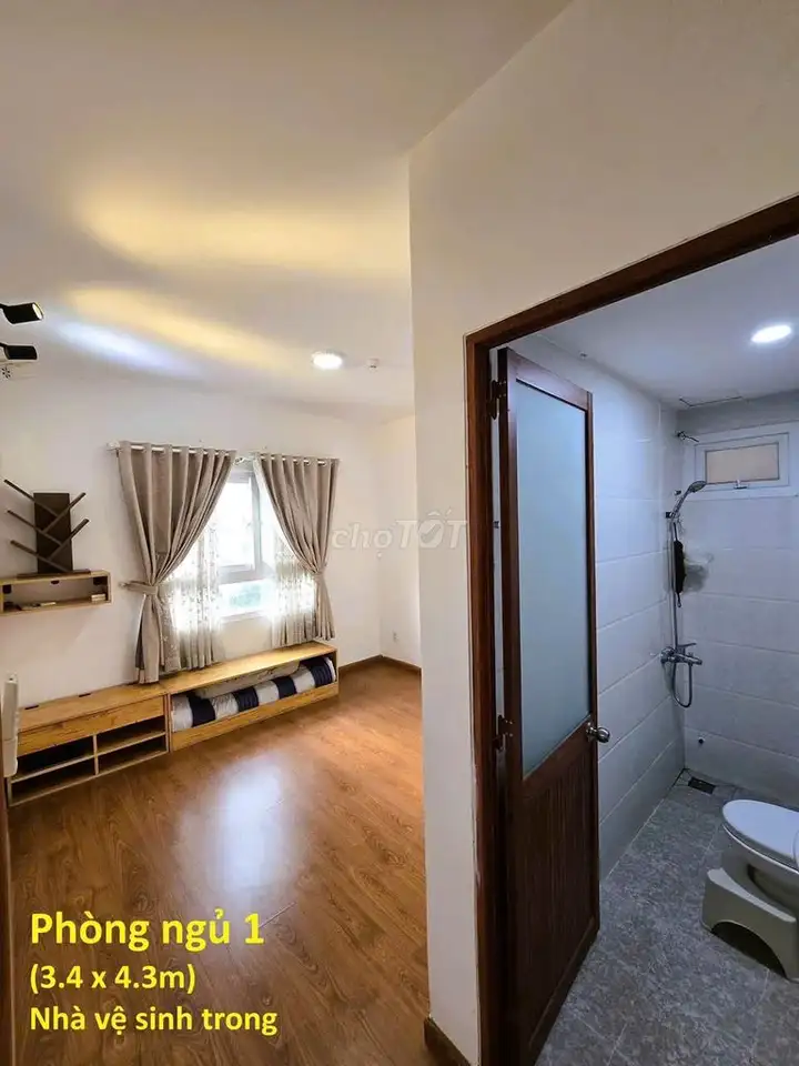Квартира в кондоминиуме Данг Ван Нгы, 68 м², 2 спальни, новый ремонт, базовая отделка, 12,5 млн