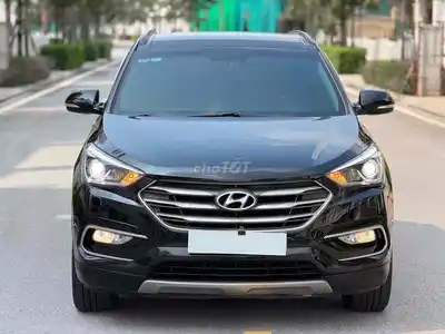 HYUNDAI SANTA FE 2018 4WD FULL бензин черный