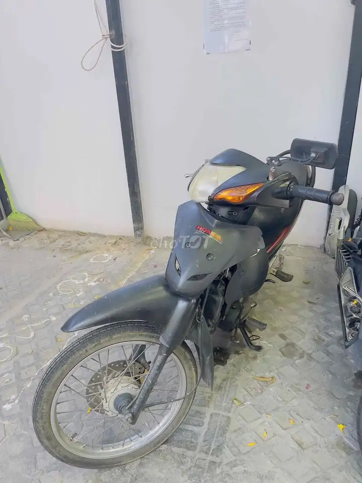 Honda Wave, черный, полуавтомат