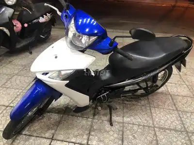 Suzuki Viva 115 Fi Бело-синий полуавтомат