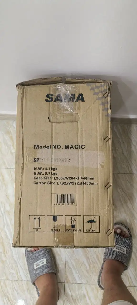 Корпус SAMA Magic ATX с вентилятором GameMax FN-12 Rainbow-C9 RGB