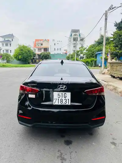 Hyundai Accent MT 2018 черная МКПП
