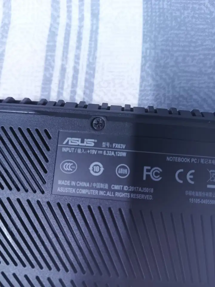 Ноутбук Asus FX63V игровой