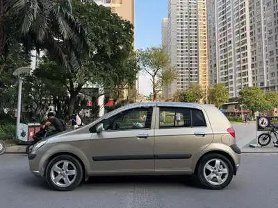Hyundai Getz 2009 автомат, песочный металл, ввоз