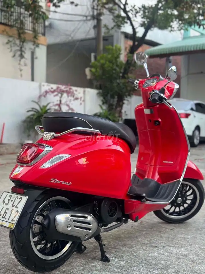 Piaggio Vespa Sprint 2022 ABS красный, в идеальном состоянии