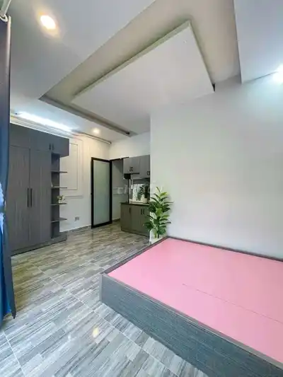 Студия с балконом у CityLand и Emart Phan Văn Trị