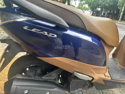Honda Lead, синий, скутер