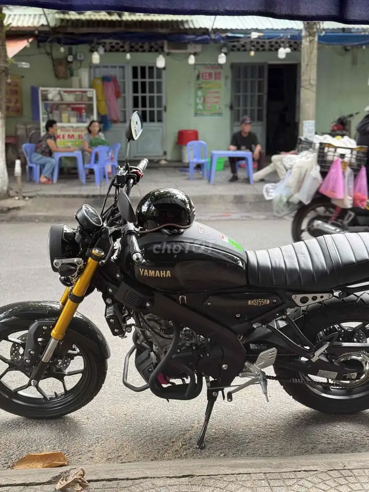 Yamaha XSR155, пробег 800 км, черный