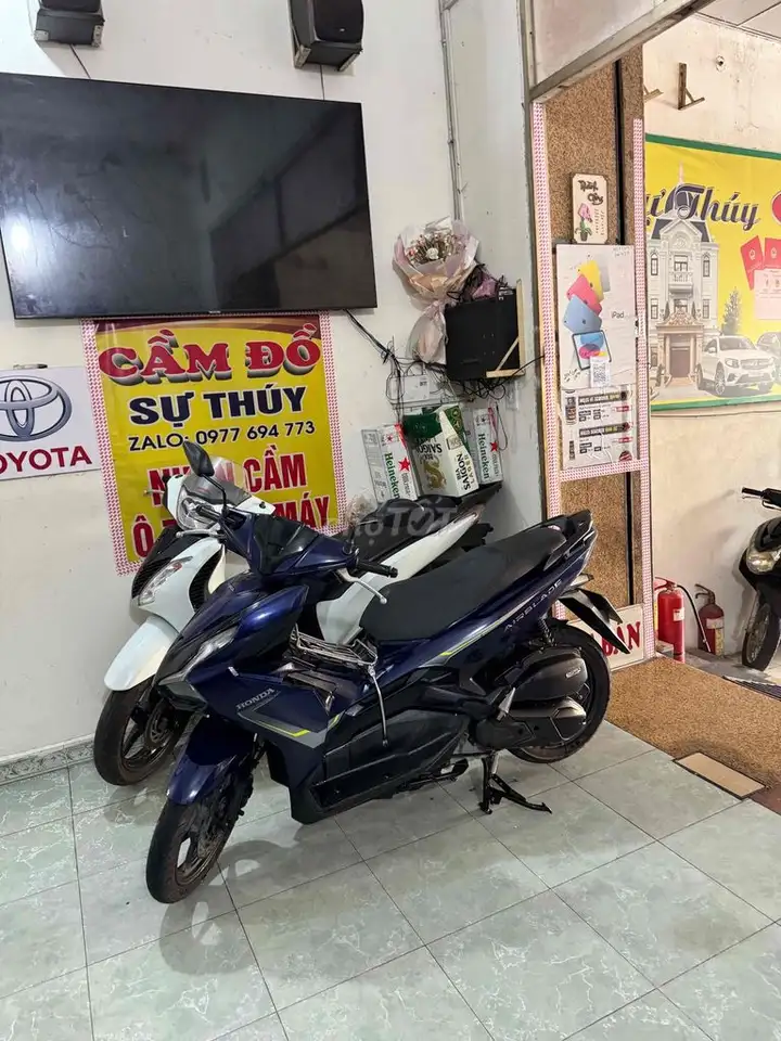 Honda Air Blade, синий, б/у