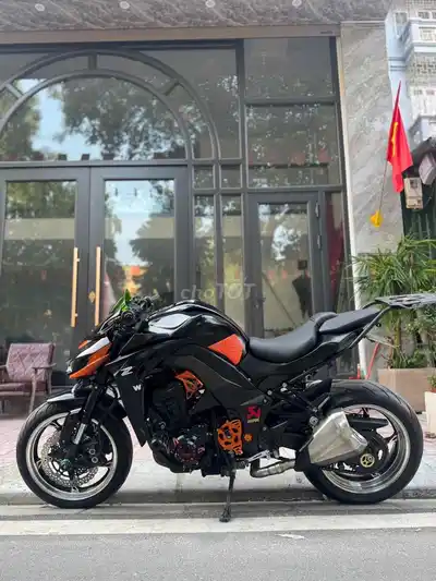 Kawasaki Z1000 2013 черно-оранжевый, Япония