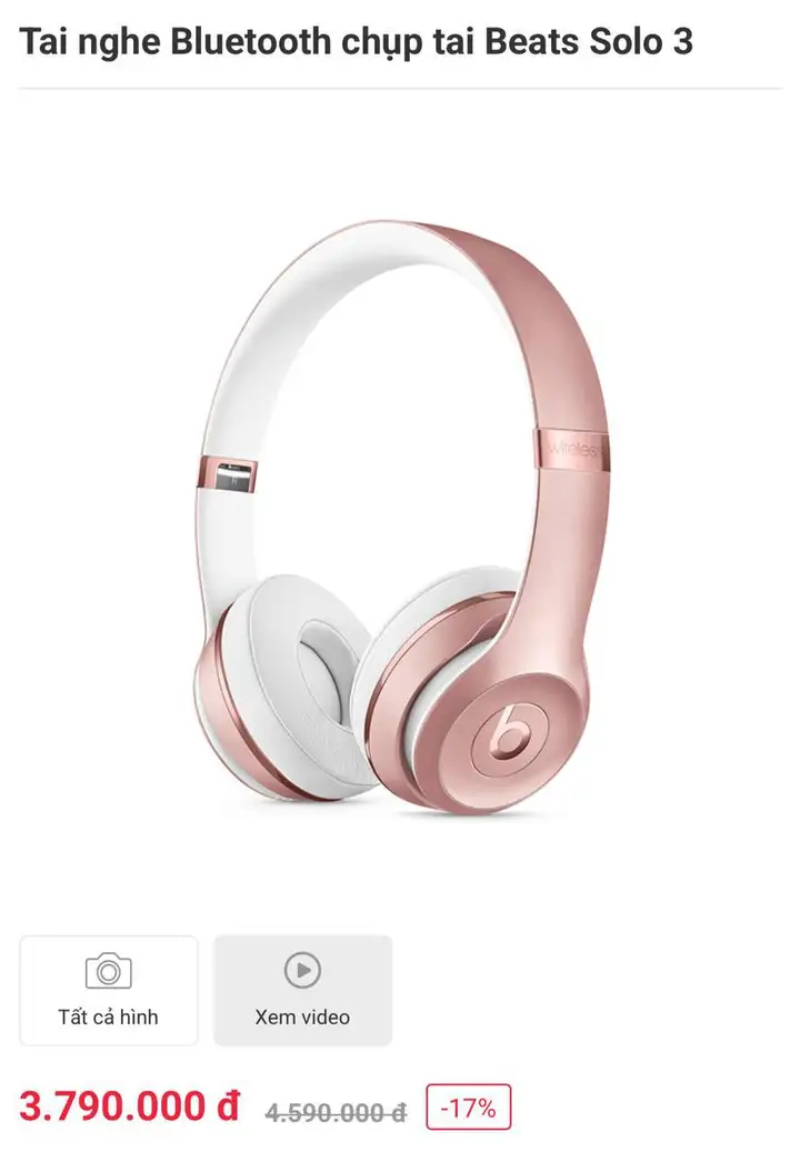 Наушники Beats Solo 3 Wireless, лампа Godox, зеркало
