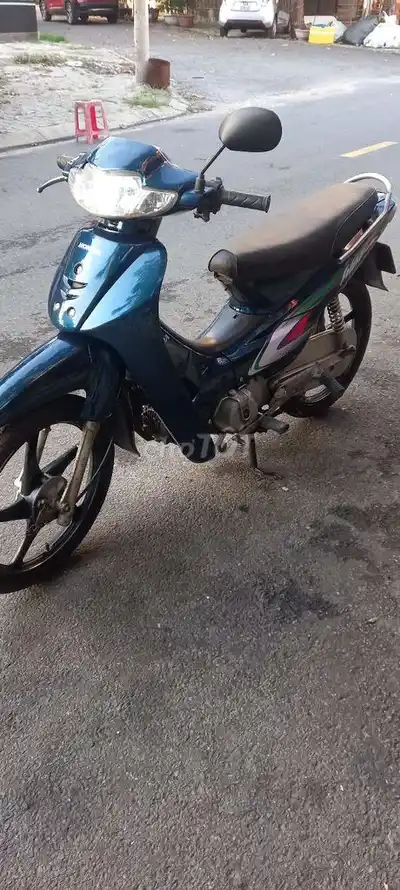 Honda Wave синий, мотоцикл с механической КПП, б/у