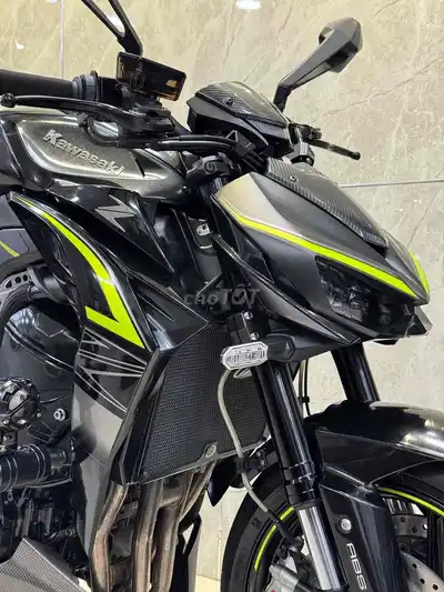Кавасаки Z1000R 2018 Черно-зеленый