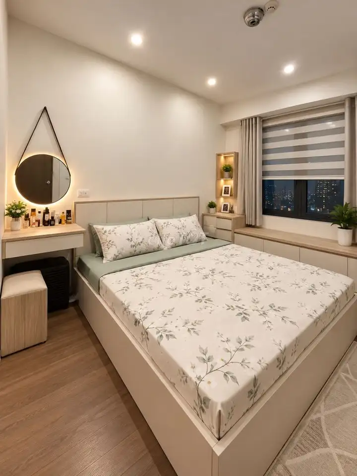FLC Complex 36 Pham Hung 58 м², 2 спальни, полная меблировка, вид на My Dinh