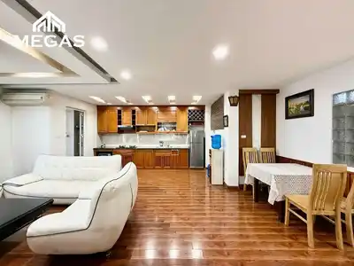 Квартира 2 спальни 100м2, машина у дома, вся мебель, балкон, Лак Лонг Куан, Тайхо