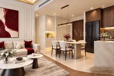 3-комнатная квартира с мебелью в Vinhomes Smart City