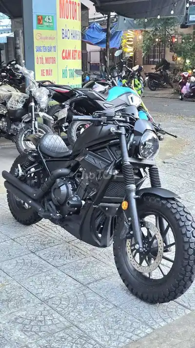 Honda Rebel 500 6000 км черный