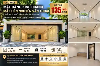 Аренда помещения на Нгуен Ван Тхоай 240м² – фасад 10м