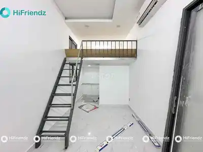 Новая комната с высоким лофтом на улице Duong Quang Ham