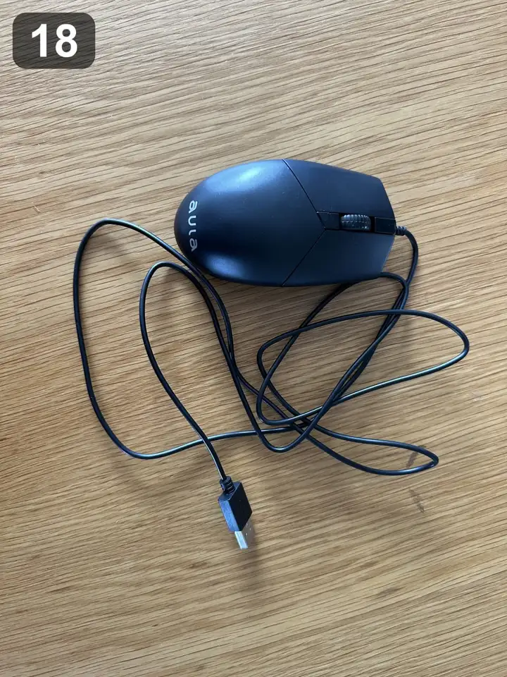 Мышь AULA проводная (USB)