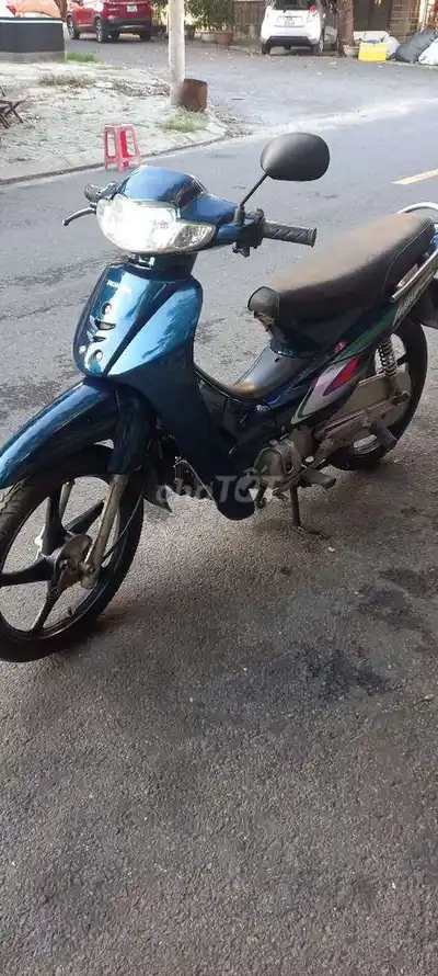 Honda Wave синий, мотоцикл с механической КПП, б/у