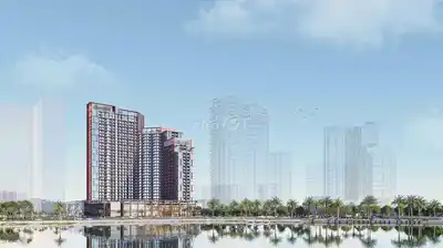 Апартаменты Symphony 5, последний башенный блок у реки Хань