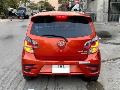 Toyota Wigo 2020 автомат 70 000 км оранжевый