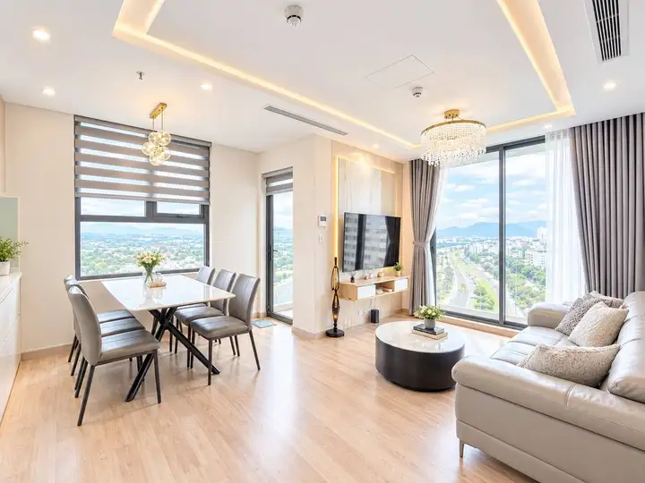 Квартира с двумя спальнями в ЖК CT1 Riverside Luxury