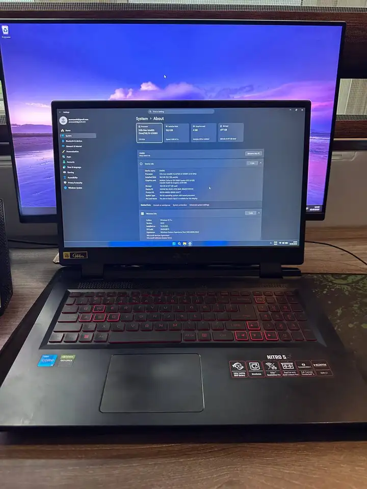 Ноутбуки Acer Nitro 5 AN517 и Asus Vivobook X571GT