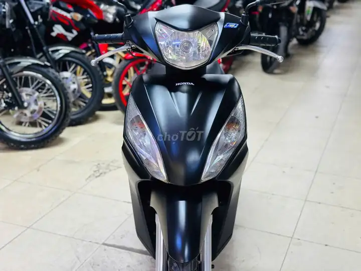 Мотосалон Thịnh Phát - Honda Vision 110 FI матовый черный сток 2014