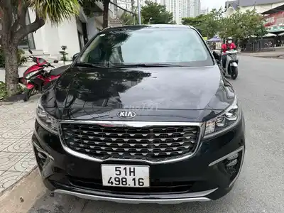 KIA Sedona 2020 максимальная комплектация дизель черно-синий