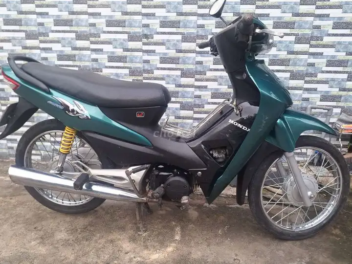 Honda Wave A синий, полуавтомат
