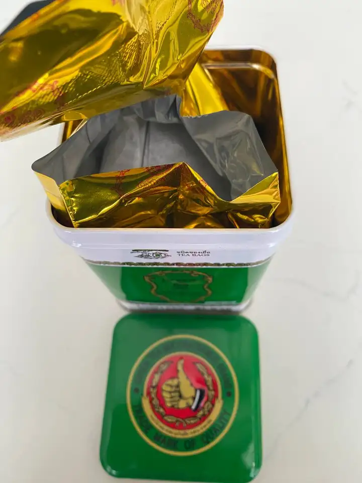 Тайский молочный изумрудный чай