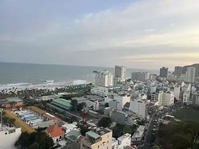 Квартира на высоком этаже с видом на море и большим балконом