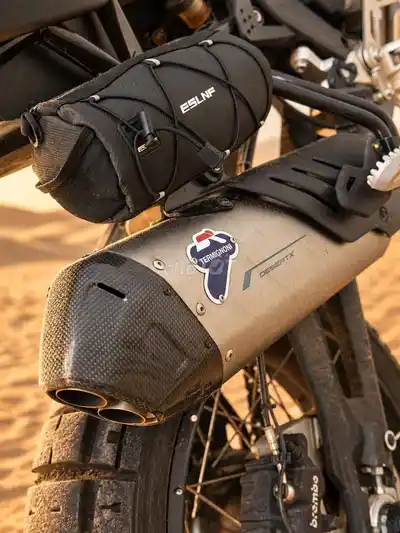 Ducati DesertX 2024 года, пробег 3000 км, белый