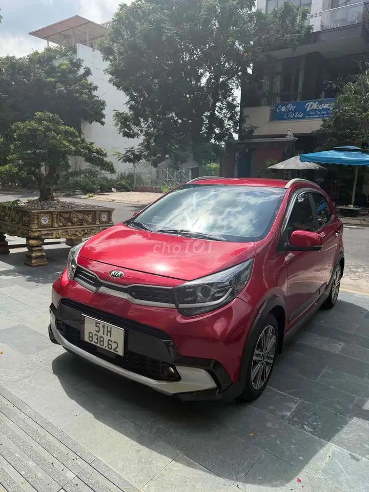 Kia Morning X-Line 2024, красный, 5 мест, 45000 км