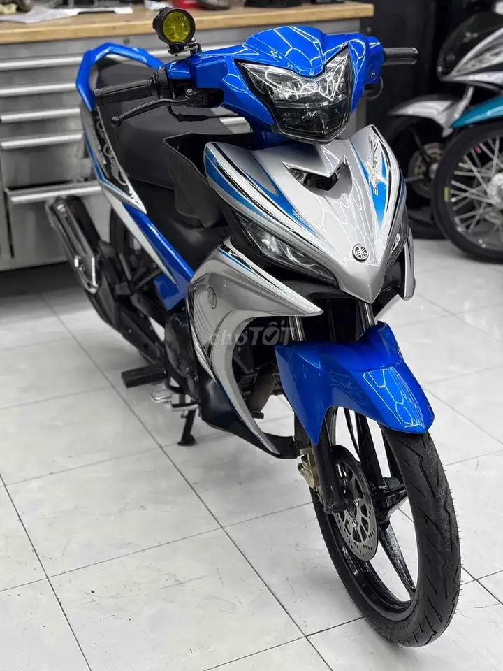 Yamaha Exciter 1S9A сине-серебристый