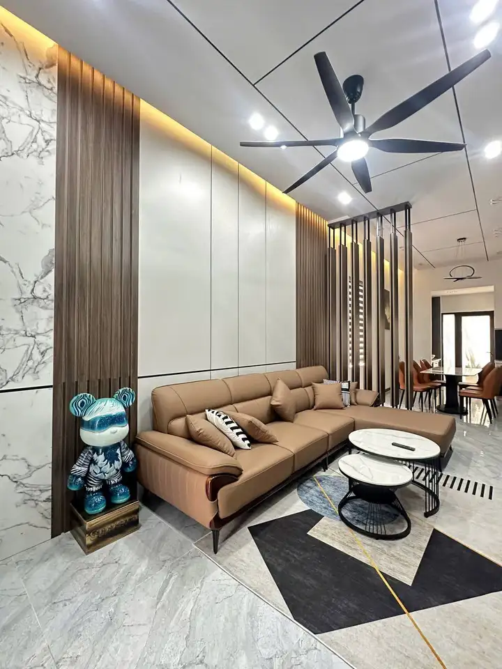 Дом 4 этажа, 3 спальни, 4 санузла, Hoa Minh