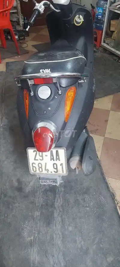 Скутер SYM Elite 50cc, черный