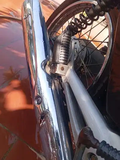 Мотоцикл Honda чёрный