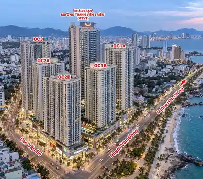 Апартаменты с 2 спальнями в Муонг Тхань Вьен Trieu