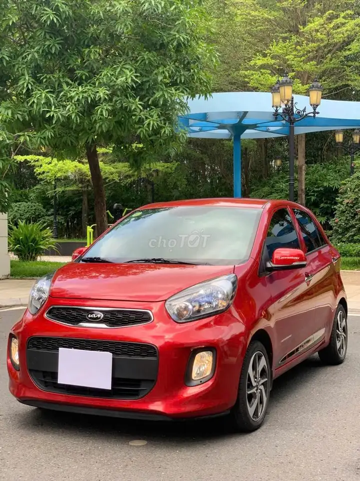 KIA MORNING DELUXE 1.2AT 2021 красный, автомат