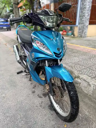 Yamaha Exciter 135 с обвесом под 2010 год, сине-черный
