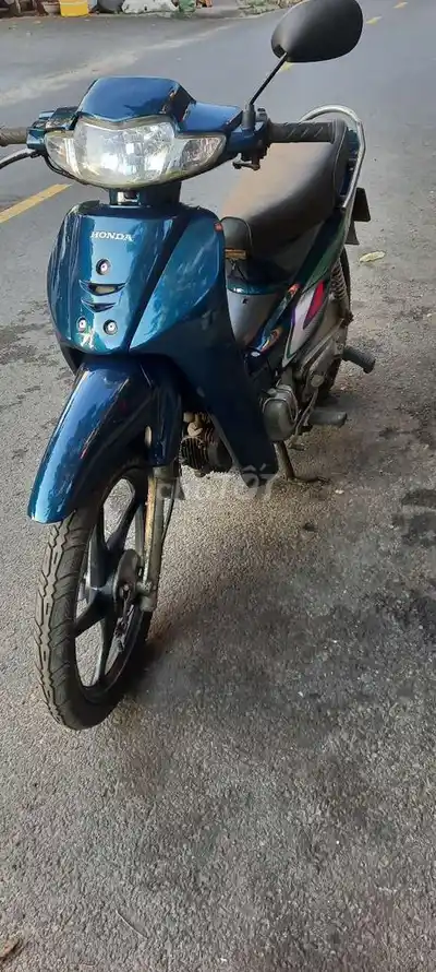 Honda Wave синий, мотоцикл с механической КПП, б/у