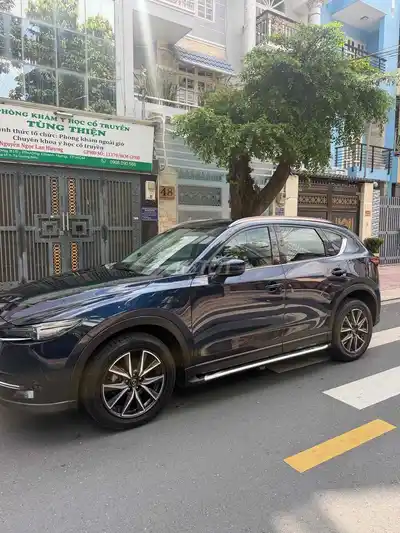 Мазда CX5 2.5 Премиум 2019 Синяя автоматическая