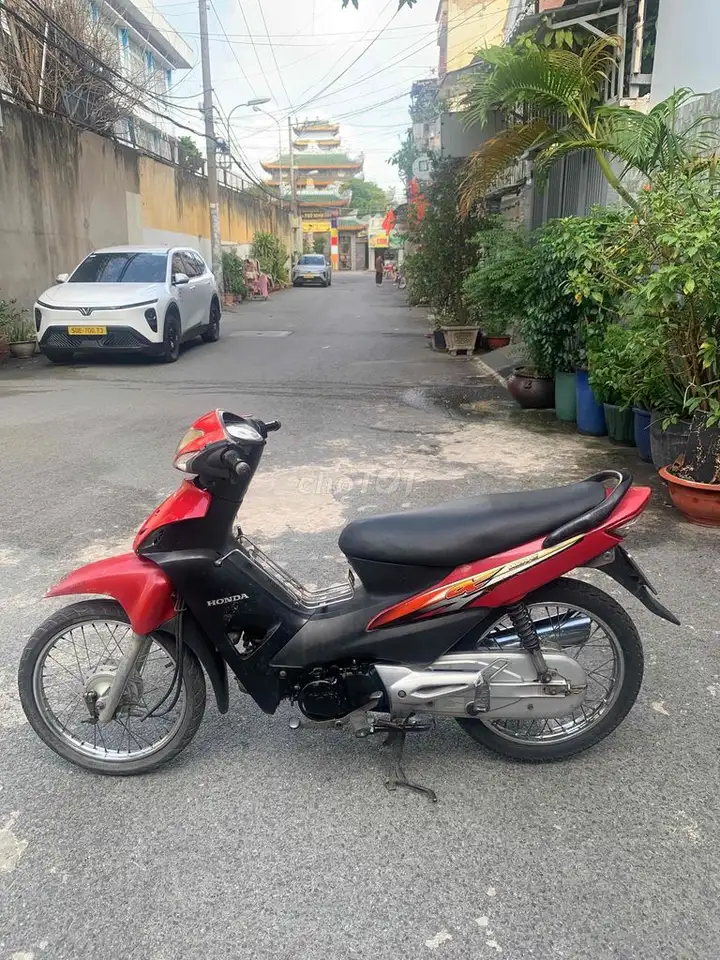 Honda Wave S красная, механика
