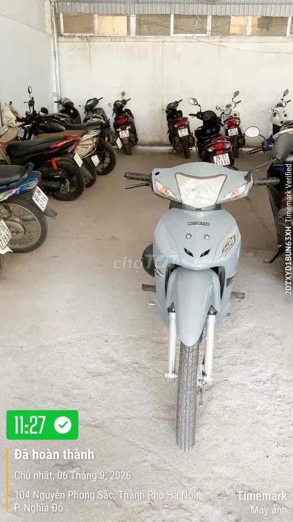 Motorthai 49,5 см3 2023 сине-серый 8500 км