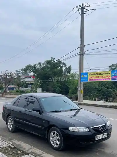 Mazda 626, механическая коробка передач, бензин, черный, 5 мест